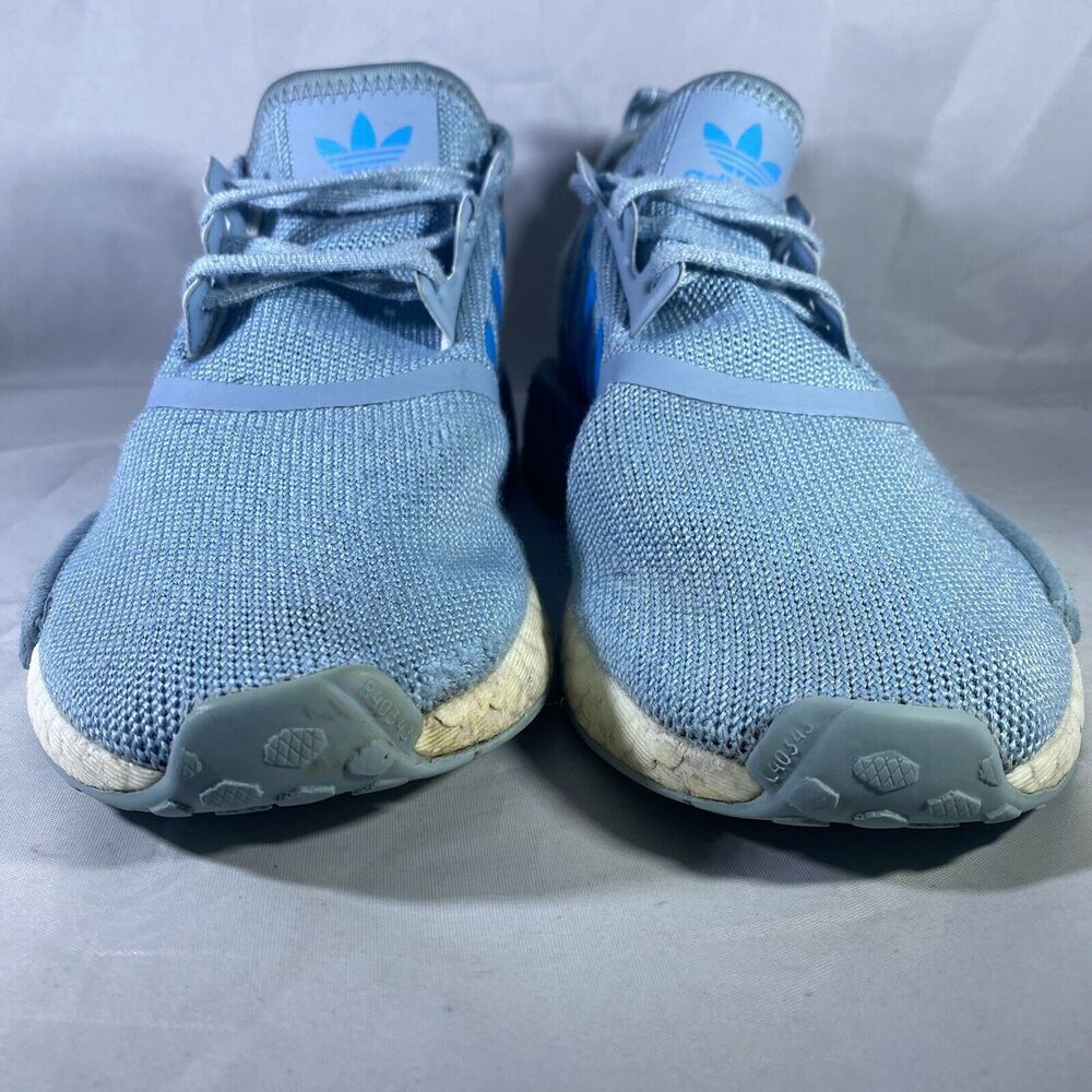 adidas Nmd_R1 Sneakers Shoes Grey Shock Cyan - Picture 4 of 10